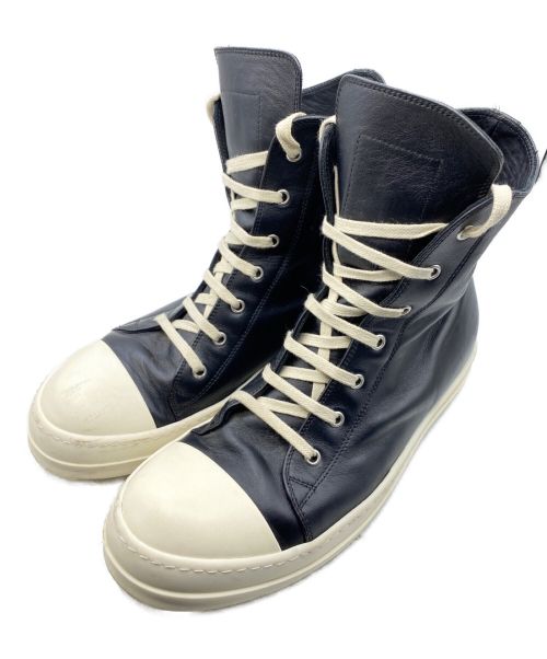RICK OWENS（リックオウエンス）RICK OWENS (リック・オウエンス) SNEAKERS ブラック サイズ:43の古着・服飾アイテム