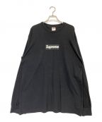 SUPREMEシュプリーム）の古着「BOX LOGO L/S TEE」｜ブラック