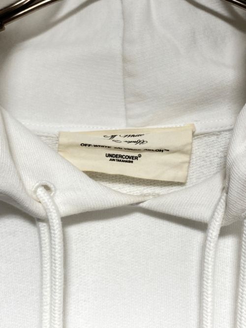 OFFWHITE（オフホワイト）OFFWHITE (オフホワイト) UNDERCOVER (アンダーカバー) パーカー ホワイト サイズ:Sの古着・服飾アイテム