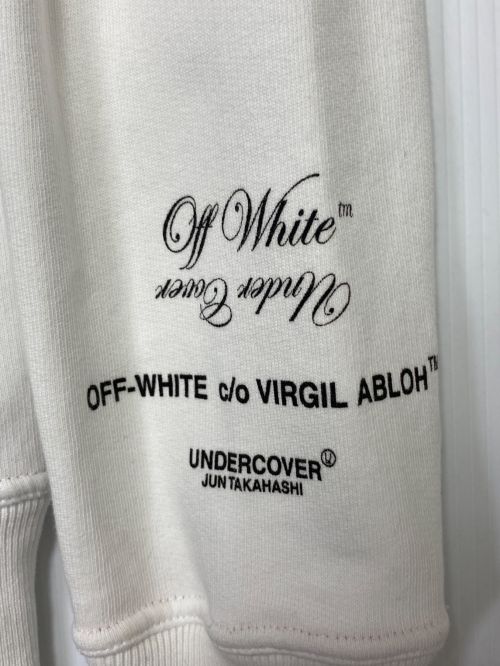 OFFWHITE（オフホワイト）OFFWHITE (オフホワイト) UNDERCOVER (アンダーカバー) パーカー ホワイト サイズ:Sの古着・服飾アイテム