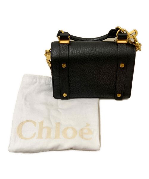 Chloe（クロエ）Chloe (クロエ) oraスモールフラップショルダーバッグ ブラック サイズ:スモールの古着・服飾アイテム