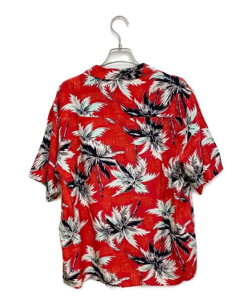 Saint Laurent Paris（サンローランパリ）Saint Laurent Paris (サンローランパリ) 14SS エディ期 シルクアロハシャツ/Archive レッド サイズ:40の古着・服飾アイテム