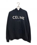 CELINEセリーヌ）の古着「ルーズスウェットシャツ」｜ブラック