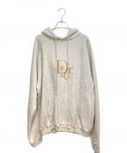 Dior×ERLディオール×イーアールエル）の古着「Hooded Sweatshirt（フーディースウェットシャツ）」｜グレー