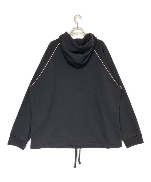 GUCCI（グッチ）GUCCI (グッチ) ウェブ＆GUCCI ラベル付き スウェットシャツ ブラック サイズ:XXXLの古着・服飾アイテム