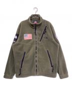 SUPREME×THE NORTH FACEシュプリーム×ザ ノース フェイス）の古着「Trans Antarctica Expedition Fleece Jacket」｜グリーン