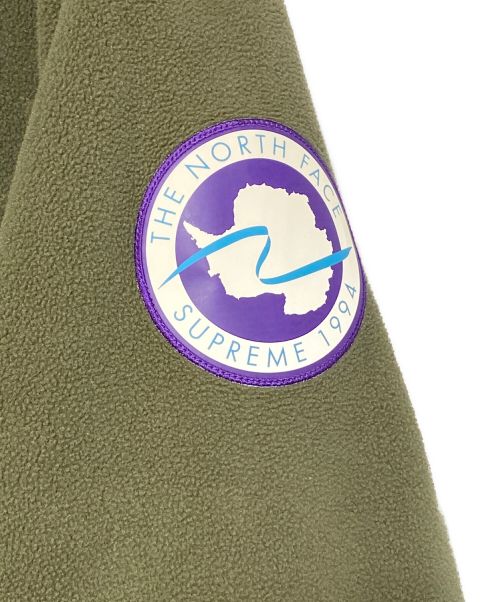 SUPREME（シュプリーム）SUPREME (シュプリーム) THE NORTH FACE (ザ ノース フェイス) Trans Antarctica Expedition Fleece Jacket グリーン サイズ:XLの古着・服飾アイテム