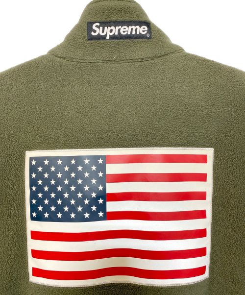 SUPREME（シュプリーム）SUPREME (シュプリーム) THE NORTH FACE (ザ ノース フェイス) Trans Antarctica Expedition Fleece Jacket グリーン サイズ:XLの古着・服飾アイテム