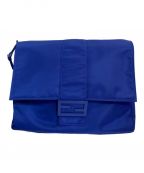 FENDIフェンディ）の古着「BAGUETTE MESSENGER LARGE」｜ブルー