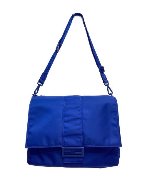 FENDI（フェンディ）FENDI (フェンディ) BAGUETTE MESSENGER LARGE ブルー サイズ:LARGEの古着・服飾アイテム