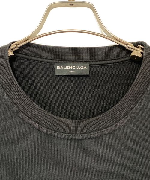 BALENCIAGA（バレンシアガ）BALENCIAGA (バレンシアガ) Homme Oversized Sweatshirt ブラック サイズ:Sの古着・服飾アイテム