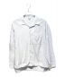 LOEWE（ロエベ）の古着「LIGHT BLUE STRIPED SHIRT（ライトブルーストライプシャツ）」｜ホワイト