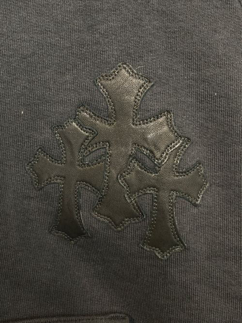 CHROME HEARTS（クロムハーツ）CHROME HEARTS (クロムハーツ) ジップパーカー ブラック サイズ:Sの古着・服飾アイテム
