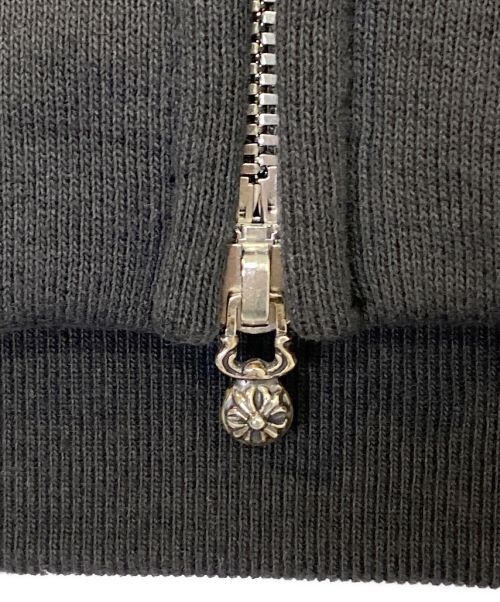 CHROME HEARTS（クロムハーツ）CHROME HEARTS (クロムハーツ) ジップパーカー ブラック サイズ:Sの古着・服飾アイテム