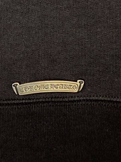 CHROME HEARTS（クロムハーツ）CHROME HEARTS (クロムハーツ) ジップパーカー ブラック サイズ:Sの古着・服飾アイテム