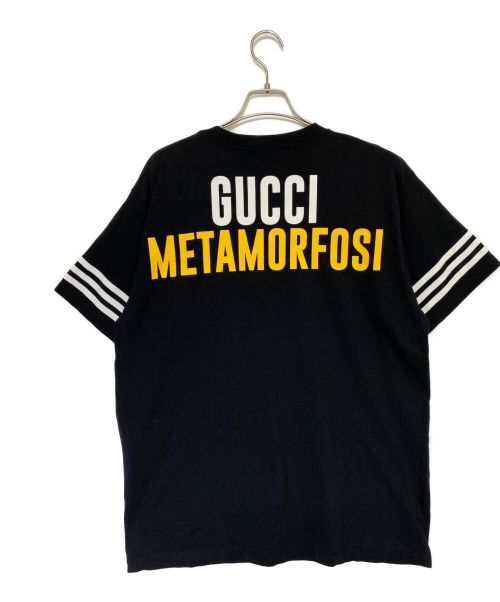 GUCCI（グッチ）GUCCI (グッチ) adidas (アディダス) Tシャツ ブラック サイズ:Sの古着・服飾アイテム