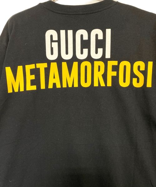 GUCCI（グッチ）GUCCI (グッチ) adidas (アディダス) Tシャツ ブラック サイズ:Sの古着・服飾アイテム