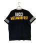 GUCCI (グッチ) adidas (アディダス) Tシャツ ブラック サイズ:S：59800円