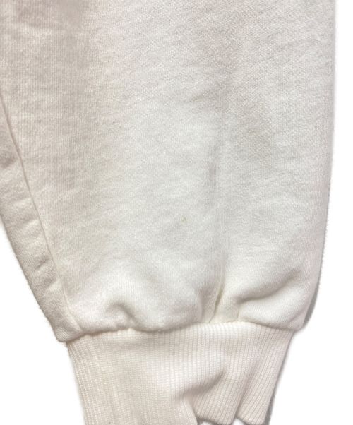 CELINE（セリーヌ）CELINE (セリーヌ) 23SS ラインストーン入りフーディー ホワイト サイズ:XXLの古着・服飾アイテム