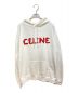 CELINE（セリーヌ）の古着「23SS ラインストーン入りフーディー」｜ホワイト