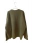CELINE (セリーヌ) 22AW OVERSIZED CELINE SWEATER IN RIBBED WOOL オリーブ サイズ:L：85000円