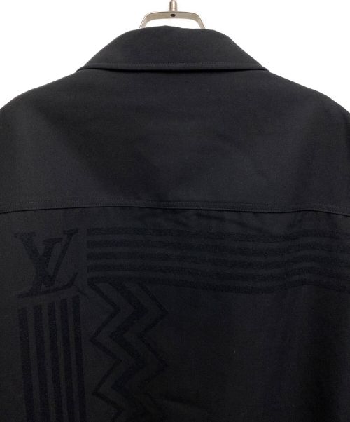 LOUIS VUITTON（ルイ ヴィトン）LOUIS VUITTON (ルイ ヴィトン) カラコラムシャツジャケット ブラック サイズ:60の古着・服飾アイテム