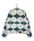 LOUIS VUITTON (ルイ ヴィトン) モノグラムシボリプリンテッドデニムジャケット ブルー×ホワイト サイズ:58：228000円