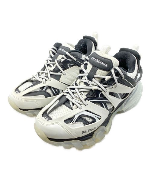 BALENCIAGA（バレンシアガ）BALENCIAGA (バレンシアガ) TRACK CLEAR SOLE  ホワイト×ブラック サイズ:42の古着・服飾アイテム