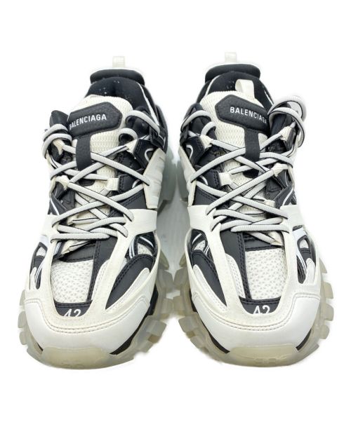 BALENCIAGA（バレンシアガ）BALENCIAGA (バレンシアガ) TRACK CLEAR SOLE  ホワイト×ブラック サイズ:42の古着・服飾アイテム