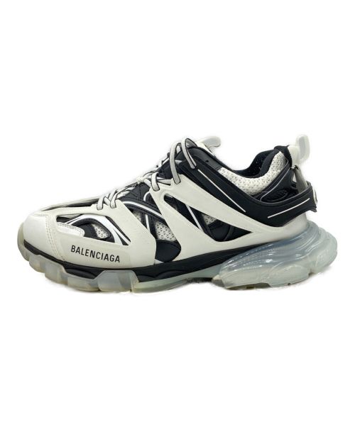 BALENCIAGA（バレンシアガ）BALENCIAGA (バレンシアガ) TRACK CLEAR SOLE  ホワイト×ブラック サイズ:42の古着・服飾アイテム