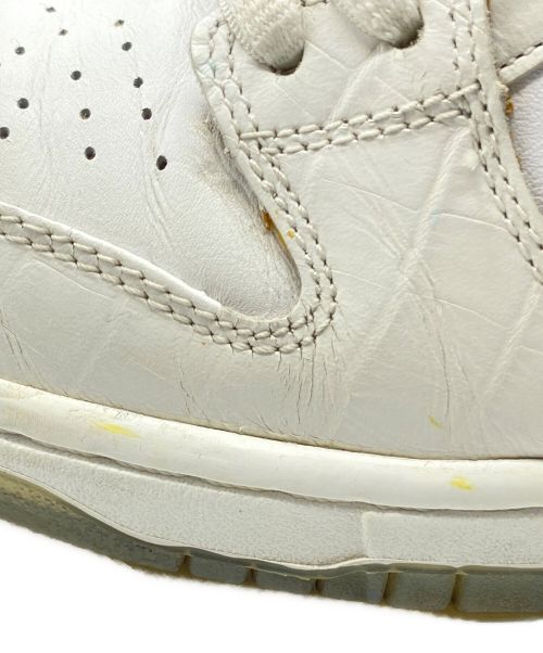 NIKE（ナイキ）NIKE Diamond SUPPLY CO. (ダイヤモンドサプライ) SB DUNK LO WHITE TIFFANY WHITE/CHROME-BLACK-TROPICAL TWIST ホワイト サイズ:26.5cm (US8.5)の古着・服飾アイテム