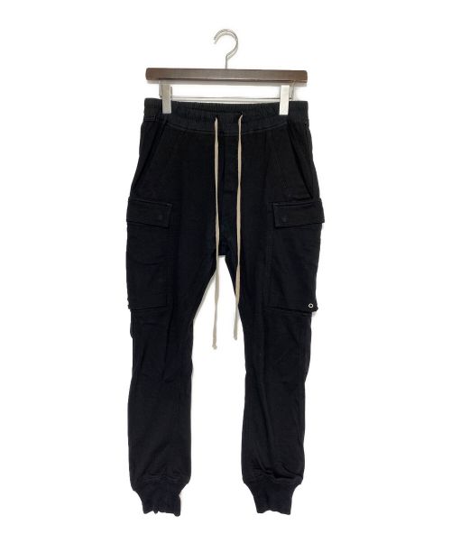 RICK OWENS（リックオウエンス）RICK OWENS (リック・オウエンス) CARGO JOG ブラック サイズ:48の古着・服飾アイテム