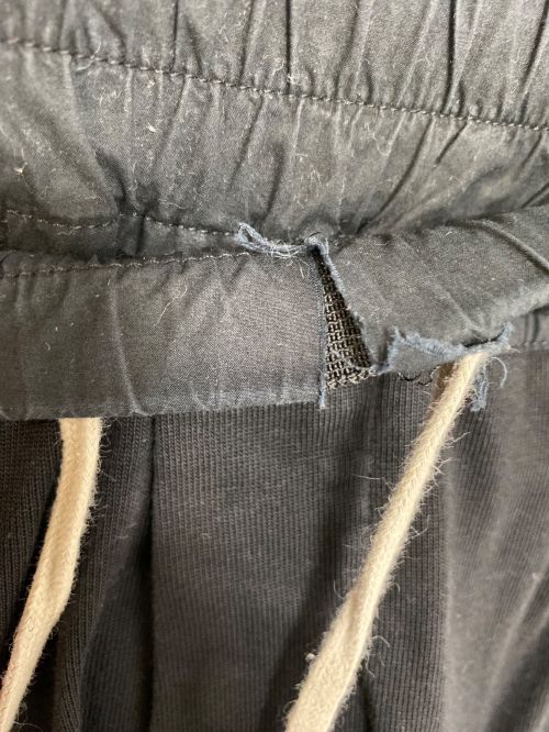 RICK OWENS（リックオウエンス）RICK OWENS (リック・オウエンス) CARGO JOG ブラック サイズ:48の古着・服飾アイテム