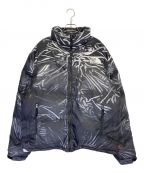 SUPREME×THE NORTH FACEシュプリーム×ザ ノース フェイス）の古着「Trompe Loeil Printed Nuptse Jacket」｜ブラック