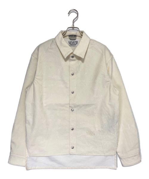 Dior（ディオール）Dior (ディオール) cactus jack (カクタスジャック) Overshirt ホワイト サイズ:44の古着・服飾アイテム