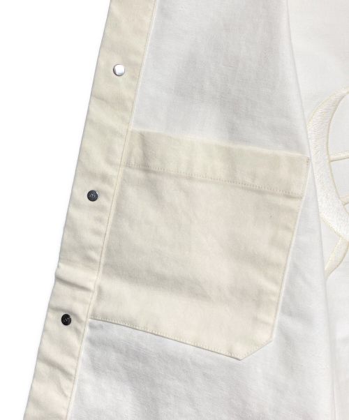 Dior（ディオール）Dior (ディオール) cactus jack (カクタスジャック) Overshirt ホワイト サイズ:44の古着・服飾アイテム