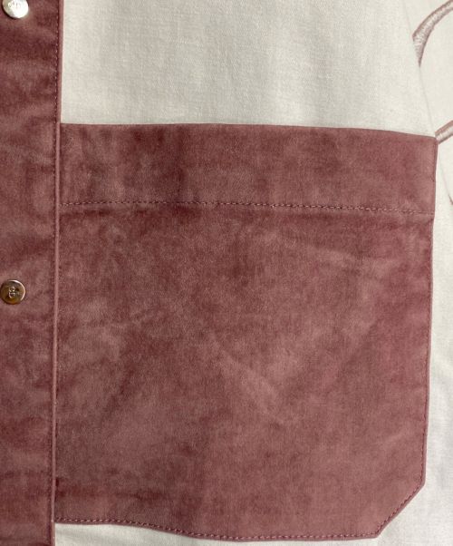 Dior（ディオール）Dior (ディオール) cactus jack (カクタスジャック) Overshirt バーガンディー サイズ:54の古着・服飾アイテム