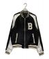 BALMAIN（バルマン）の古着「LOGO EMBROIDERED VARSITY JACKET」｜ブラック