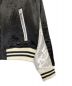 中古・古着 BALMAIN (バルマン) LOGO EMBROIDERED VARSITY JACKET ブラック サイズ:48：49800円