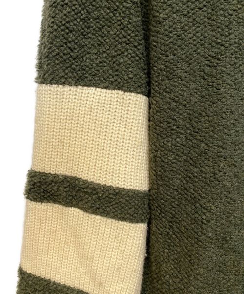 sacai（サカイ）sacai (サカイ) Wool Knit Cardigan オリーブ サイズ:2の古着・服飾アイテム