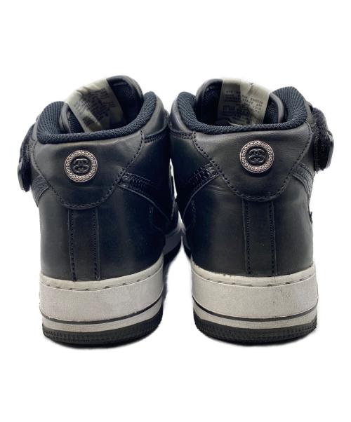 NIKE（ナイキ）NIKE (ナイキ) stussy (ステューシー) AIR FORCE 1 07 MID SP ブラック サイズ:27㎝ (US9）の古着・服飾アイテム