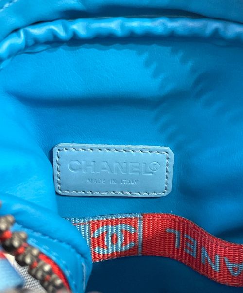 CHANEL（シャネル）CHANEL (シャネル) スポーツライン ショルダーバッグ ブルー×レッド サイズ:-の古着・服飾アイテム