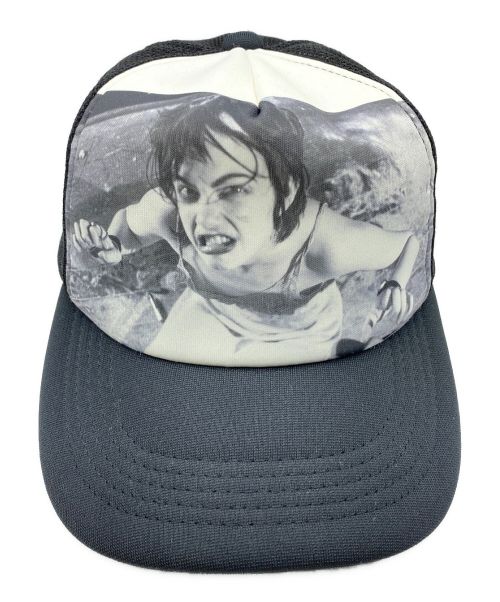 Hysteric Glamour（ヒステリックグラマー）Hysteric Glamour (ヒステリックグラマー) richard kern (リチャードカーン) LUNG AS BRATT メッシュキャップ ブラック サイズ:-の古着・服飾アイテム