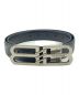 BALENCIAGA（バレンシアガ）の古着「REVERSIBLE BB MONOGRAM BELT」｜ブラック