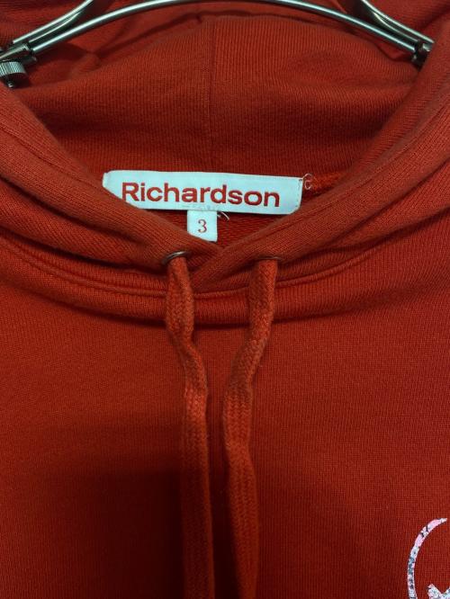 Richardson（リチャードソン）Richardson (リチャードソン) パーカー レッド サイズ:3の古着・服飾アイテム
