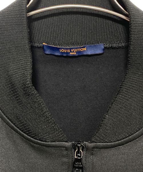 LOUIS VUITTON（ルイ ヴィトン）LOUIS VUITTON (ルイ ヴィトン) LV フラワーバンド トラックジャケット ジャージ モノグラム ブラック サイズ:4Lの古着・服飾アイテム
