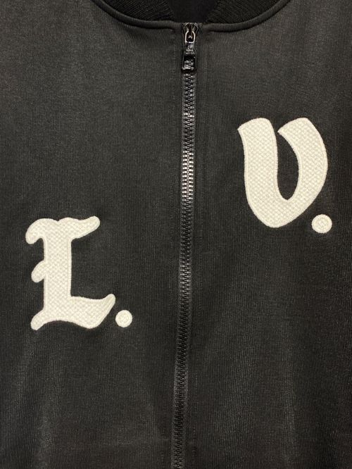 LOUIS VUITTON（ルイ ヴィトン）LOUIS VUITTON (ルイ ヴィトン) LV フラワーバンド トラックジャケット ジャージ モノグラム ブラック サイズ:4Lの古着・服飾アイテム