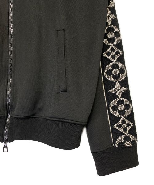 LOUIS VUITTON（ルイ ヴィトン）LOUIS VUITTON (ルイ ヴィトン) LV フラワーバンド トラックジャケット ジャージ モノグラム ブラック サイズ:4Lの古着・服飾アイテム