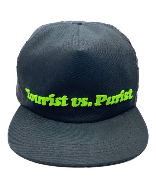 LOUIS VUITTON（ルイ ヴィトン）LOUIS VUITTON (ルイ ヴィトン) Tourist VS Purist Mesh Cap ブラック サイズ:60cmの古着・服飾アイテム