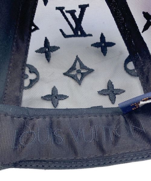 LOUIS VUITTON（ルイ ヴィトン）LOUIS VUITTON (ルイ ヴィトン) Tourist VS Purist Mesh Cap ブラック サイズ:60cmの古着・服飾アイテム
